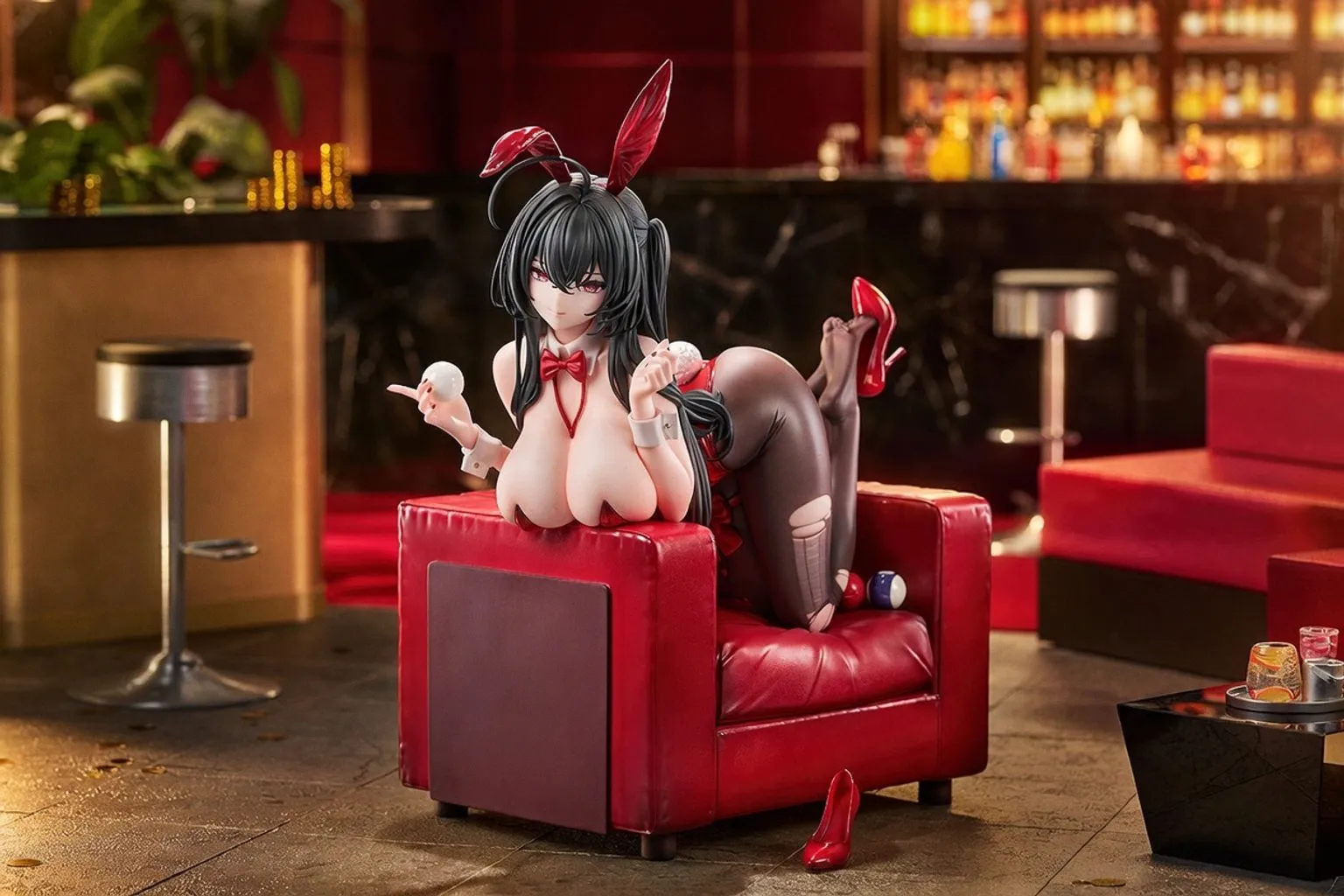 Azur Lane : Taihou se dévoile en figurine bunny girl chez Good Smile Arts Shanghai