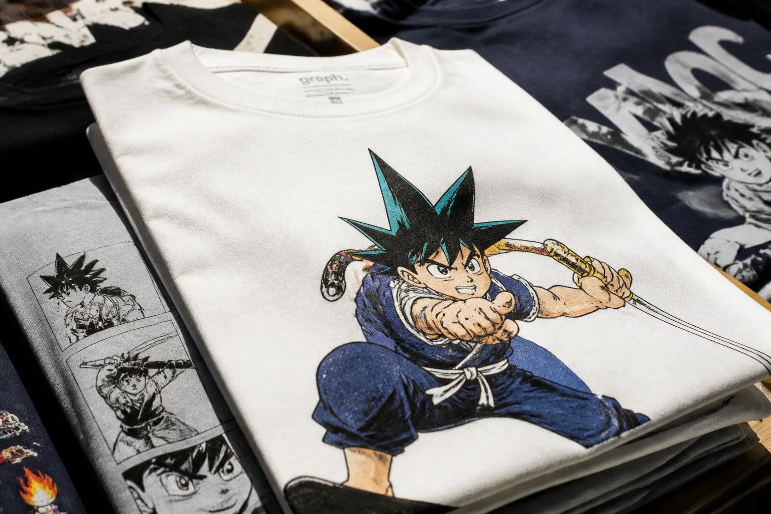 Collection graniph x Yaiba : quand les icônes manga deviennent des motifs streetwear