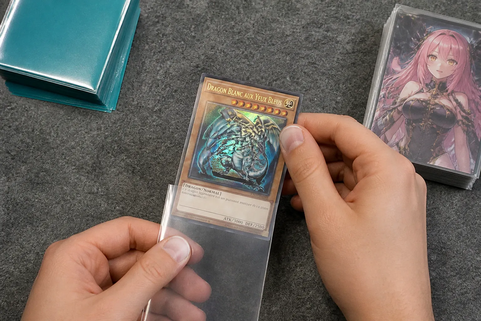 Double sleeving des cartes manga : est-ce vraiment utile ?