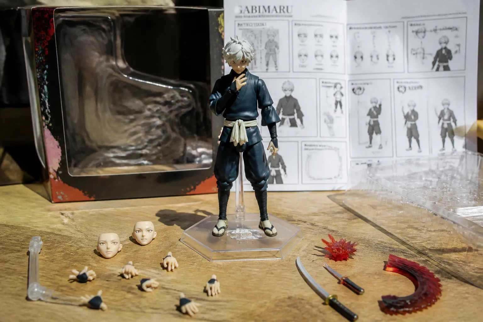 Figurine articulée Gabimaru Total Anime : analyse du kit et des points de vigilance