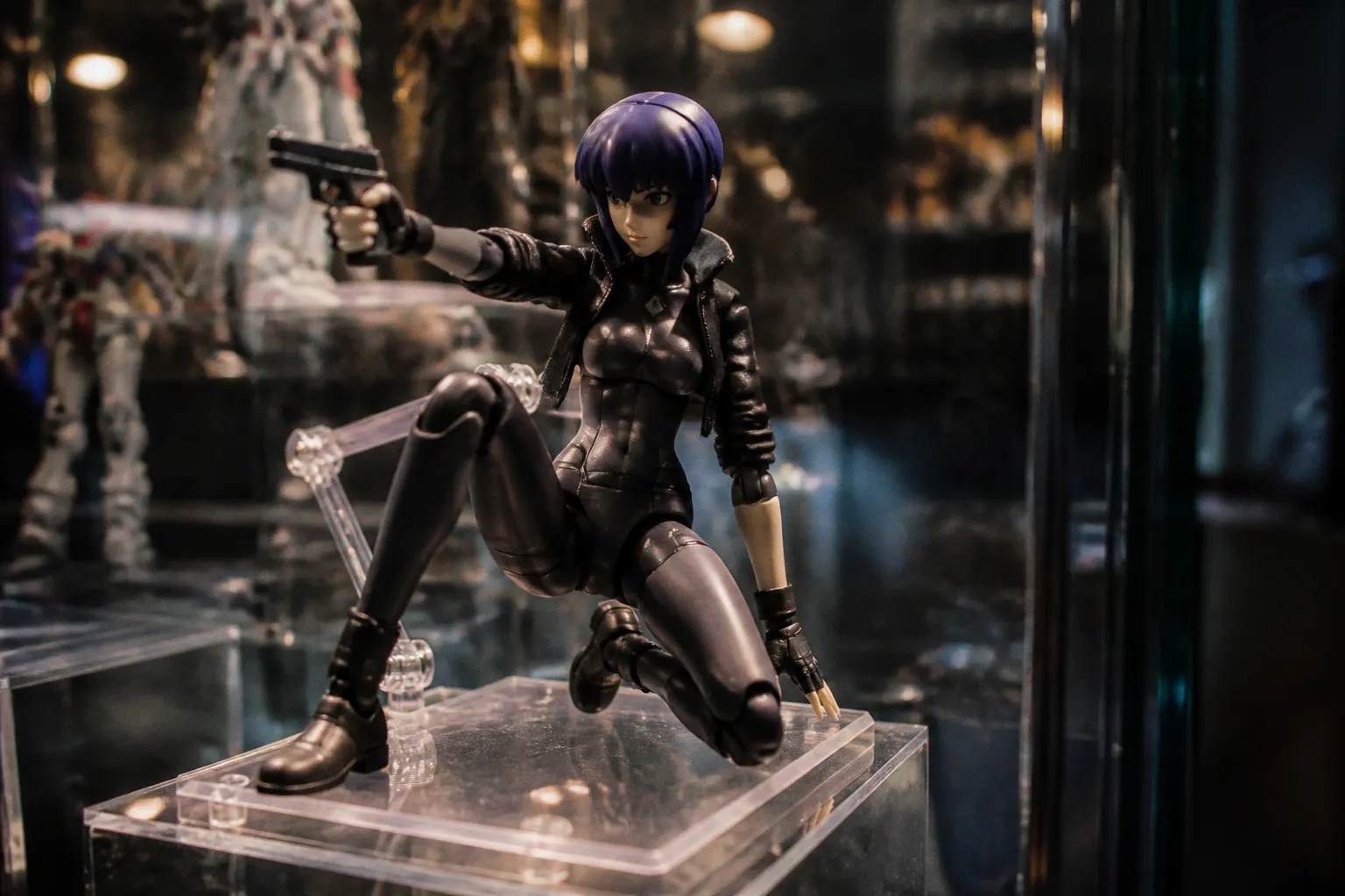 Figurine S.H.Figuarts de Motoko Kusanagi : l'icône de Ghost in the Shell arrive chez Tamashii Nations