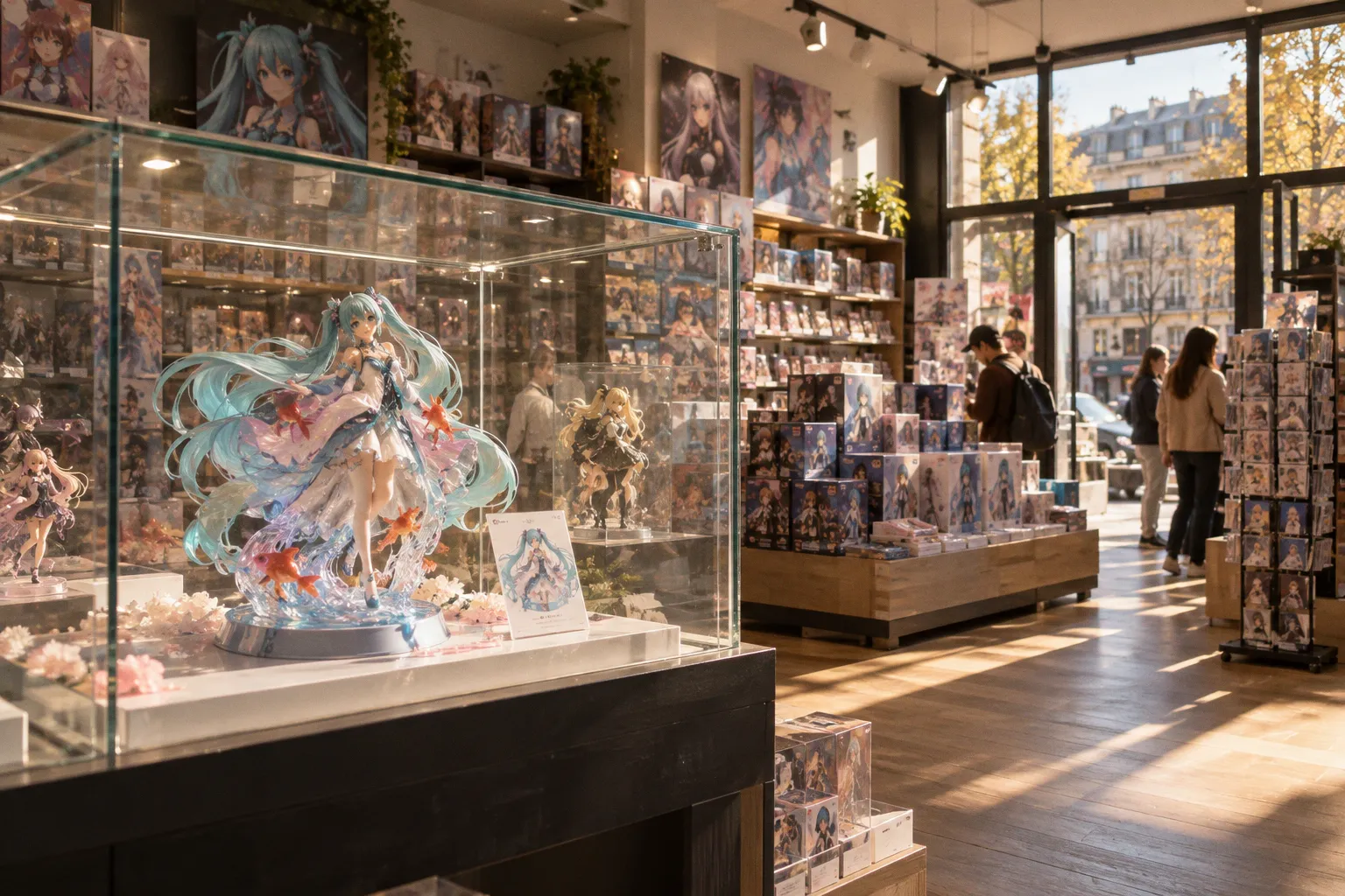 Kaiyodo dévoile une figurine Hatsune Miku Kingyo aux finitions nacrées