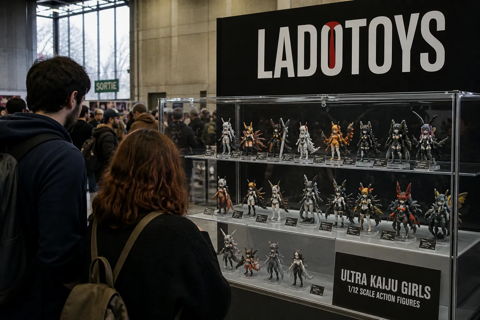 LADoTOYS relance la gamme Ultra Kaiju Girls avec des figurines articulées à l'échelle 1/12