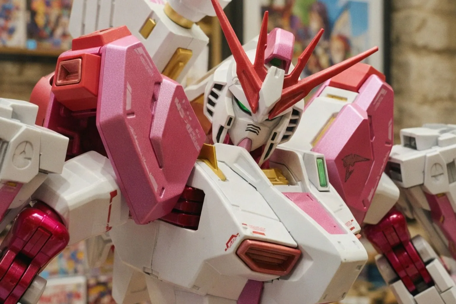 Le ν Gundam aux couleurs de Sakura Miko rejoint la gamme METAL ROBOT SPIRITS