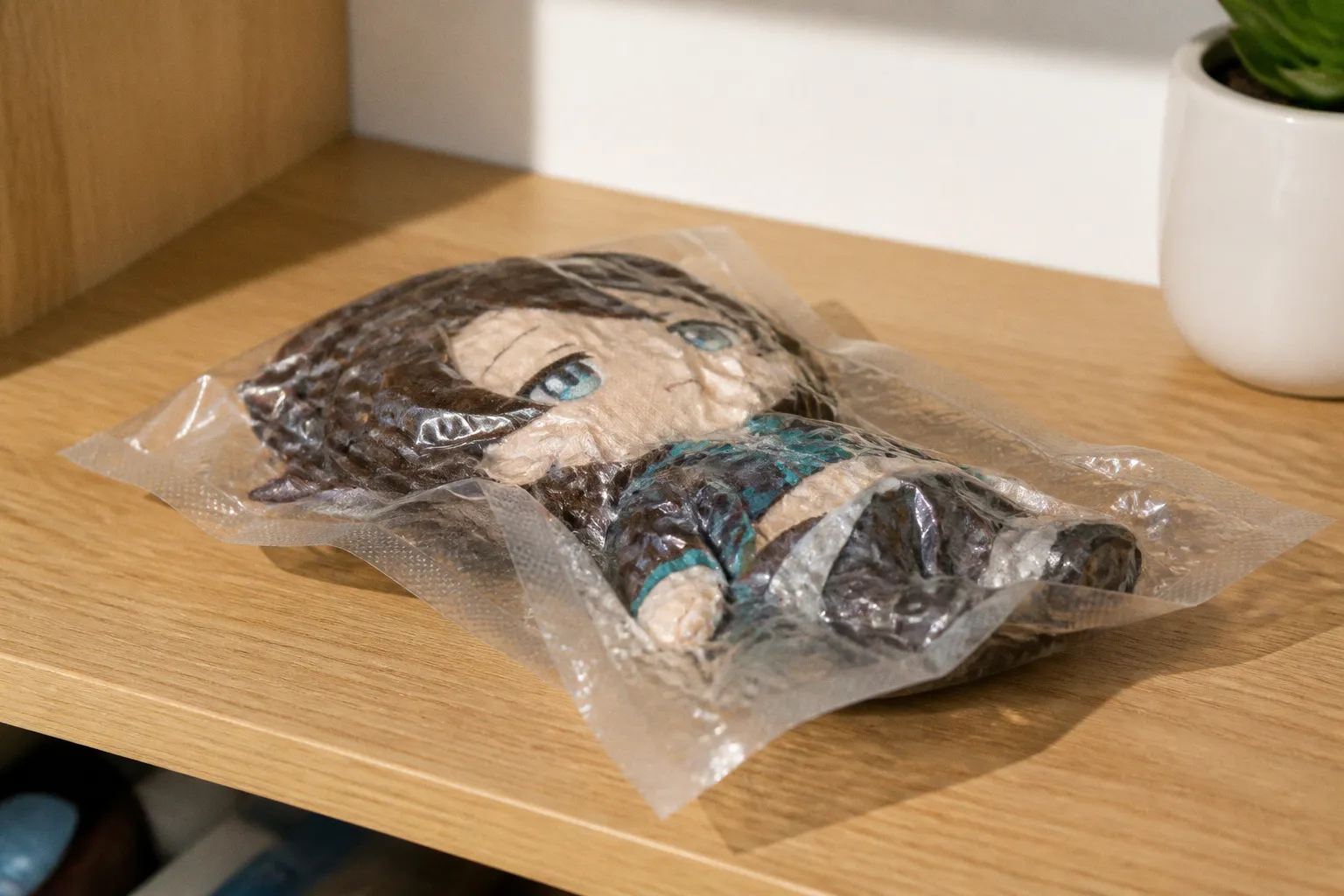 Peluches manga sous vide : le vrai risque de déformation