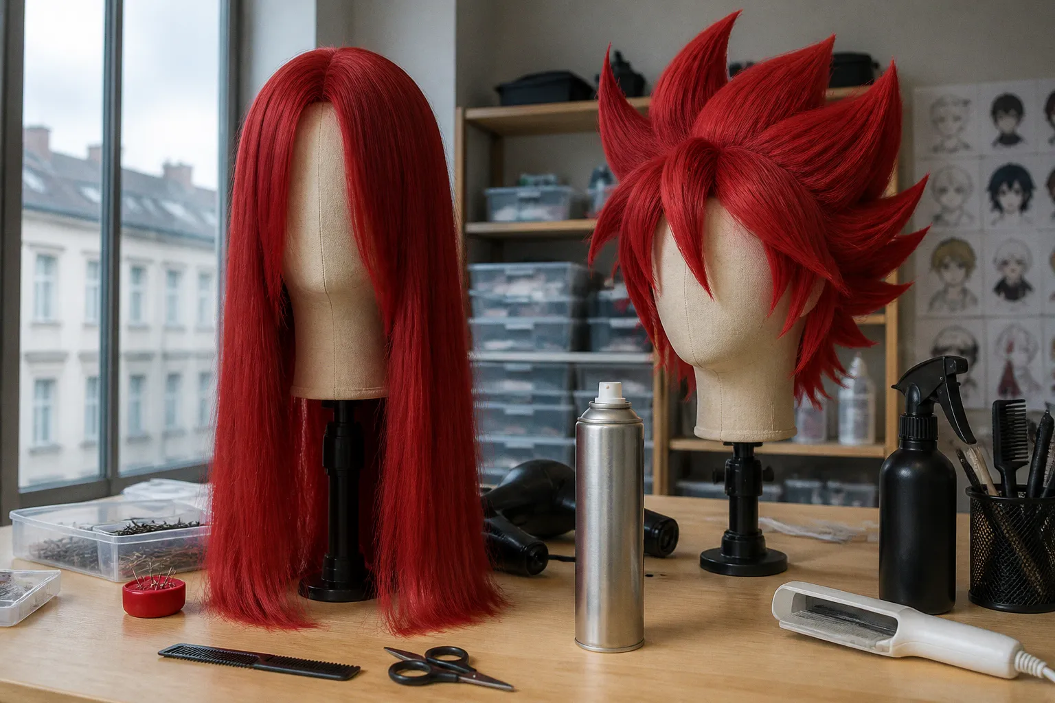 Perruque cosplay brute ou pré-stylisée : quel camp choisir ?