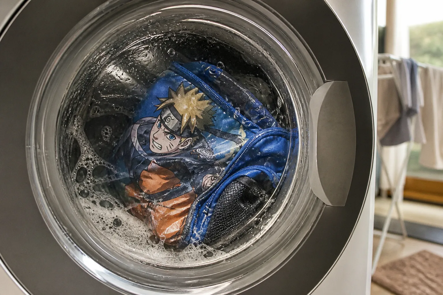 Sac à dos manga lavé en machine : l'erreur de Sarah