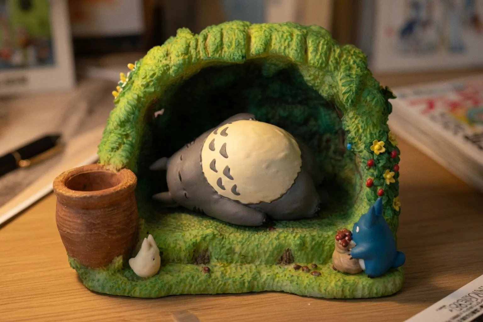 Studio Ghibli : des dioramas interactifs pour transformer votre bureau en scène culte