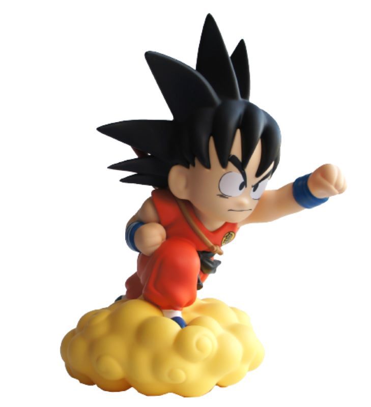 DRAGON BALL - Figurine-tirelire Son Goku nuage 22 cm - Mangalisa